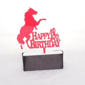 Horse Birthday Cake Topper