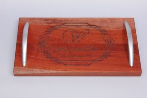 Red Gum Cheese  Rectangular Board