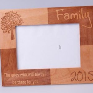 Engraved Family Frame