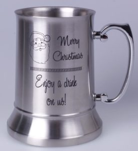 Stainless Steel Mug- Merrry Christmas