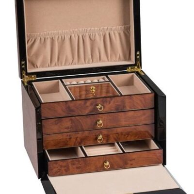 Jewell Box -Deluxe Vaneer With Lock